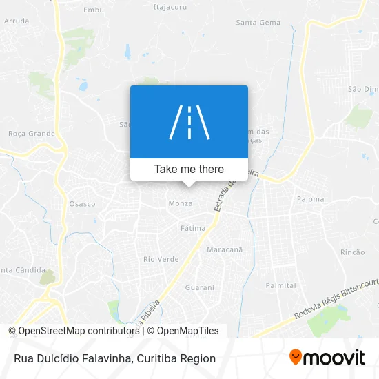 Rua Dulcídio Falavinha map