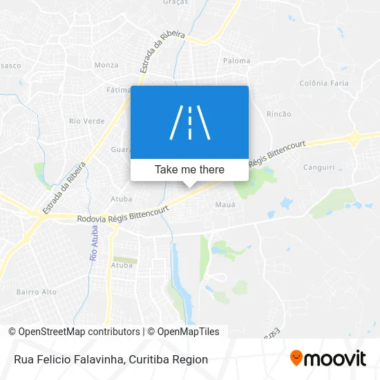 Rua Felicio Falavinha map
