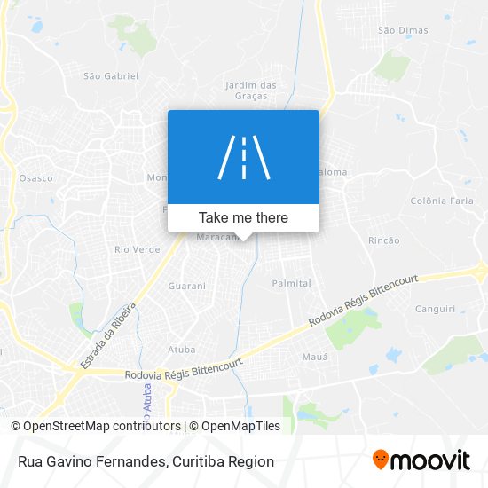 Rua Gavino Fernandes map