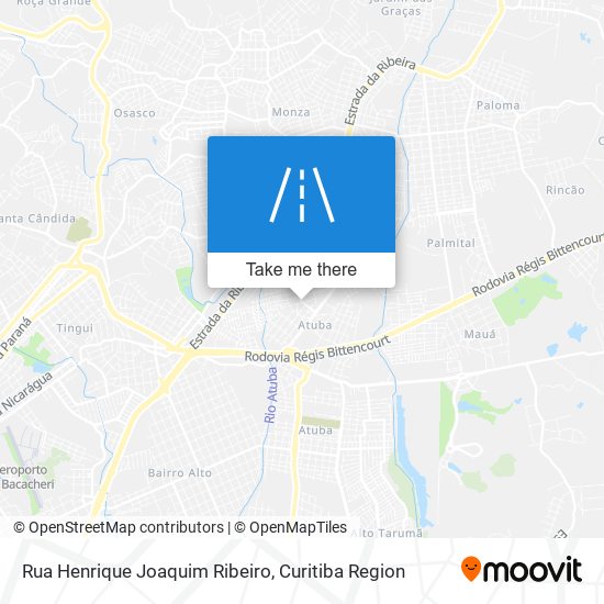 Rua Henrique Joaquim Ribeiro map