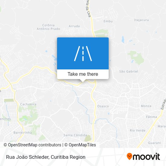 Rua João Schleder map