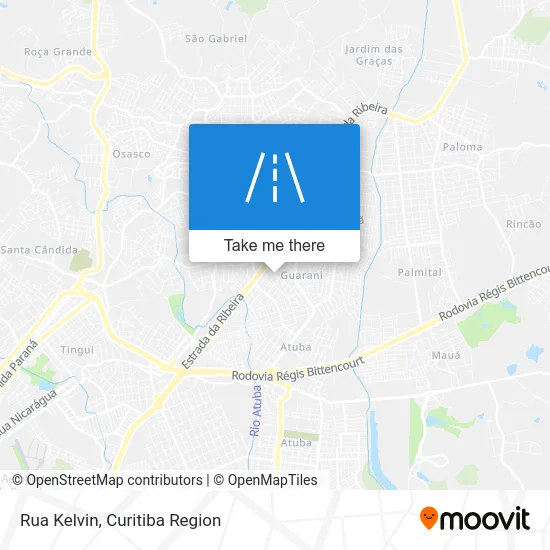 Rua Kelvin map