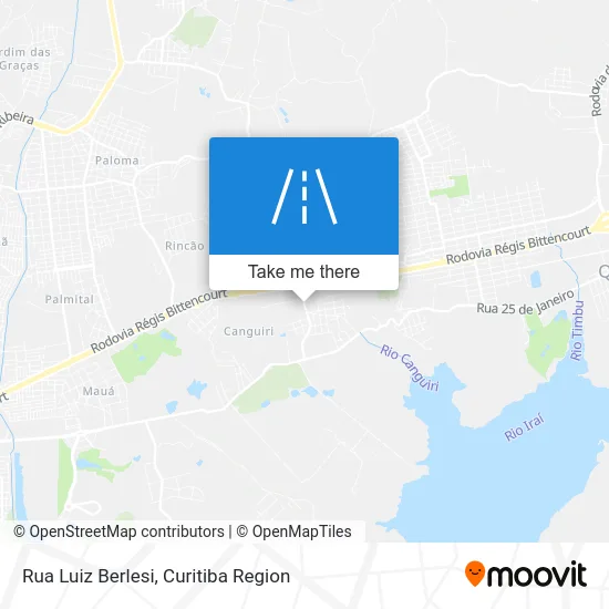 Rua Luiz Berlesi map