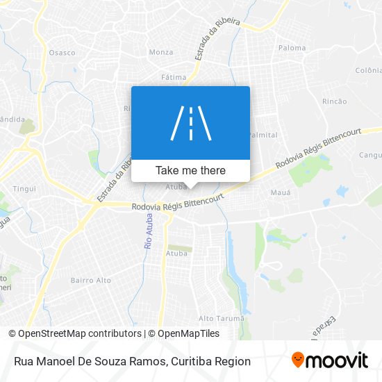 Rua Manoel De Souza Ramos map