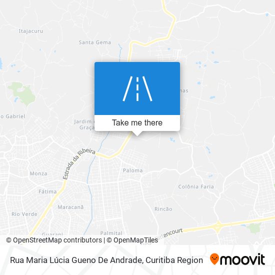 Rua Maria Lúcia Gueno De Andrade map