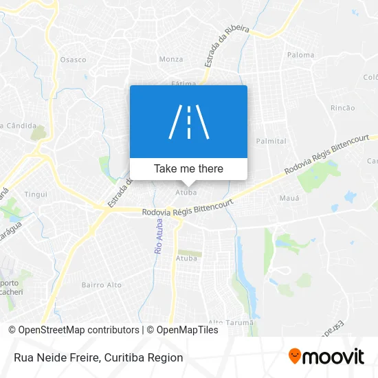 Rua Neide Freire map