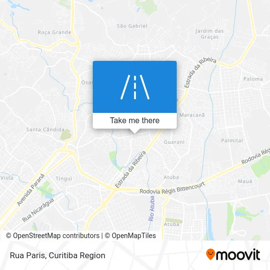 Rua Paris map