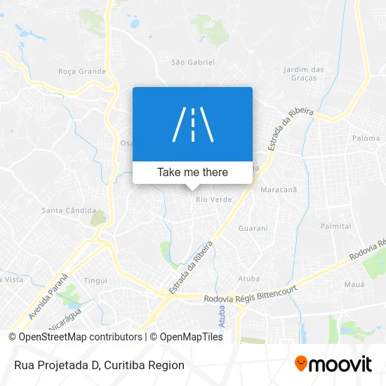 Rua Projetada D map