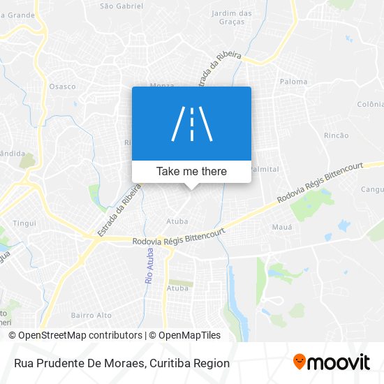 Rua Prudente De Moraes map