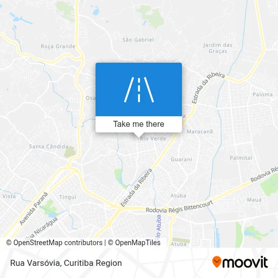 Rua Varsóvia map