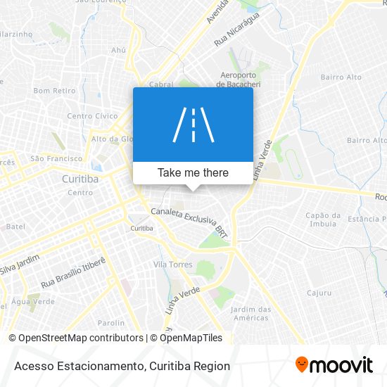 Acesso Estacionamento map