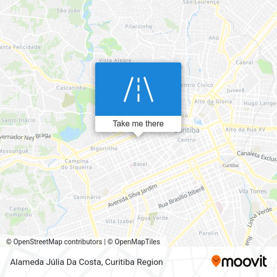Alameda Júlia Da Costa map