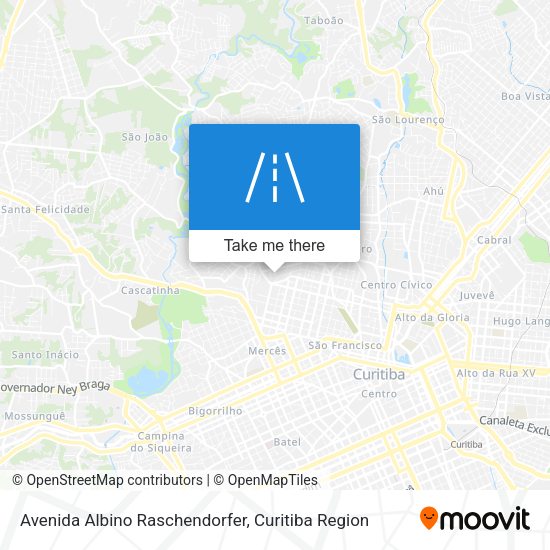 Avenida Albino Raschendorfer map