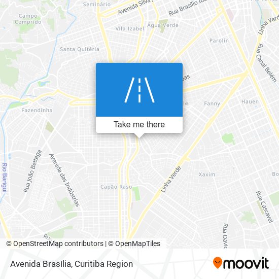 Avenida Brasília map