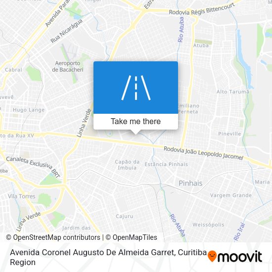 Avenida Coronel Augusto De Almeida Garret map