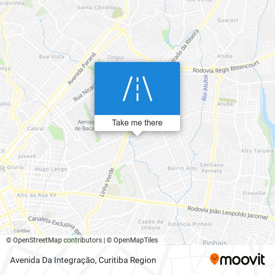 Avenida Da Integração map