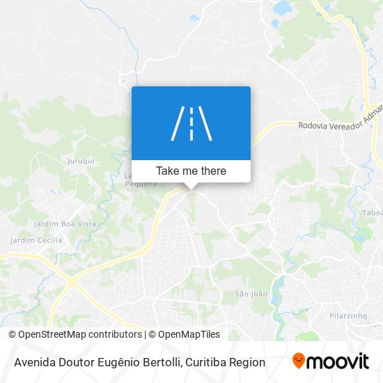 Avenida Doutor Eugênio Bertolli map