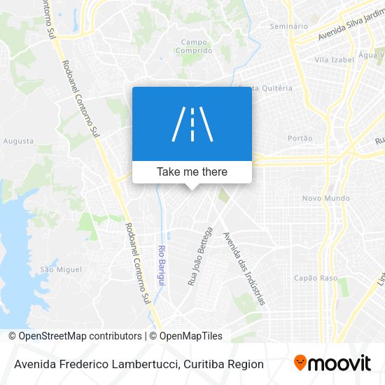 Avenida Frederico Lambertucci map
