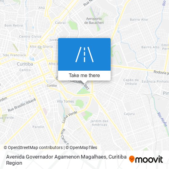 Avenida Governador Agamenon Magalhaes map