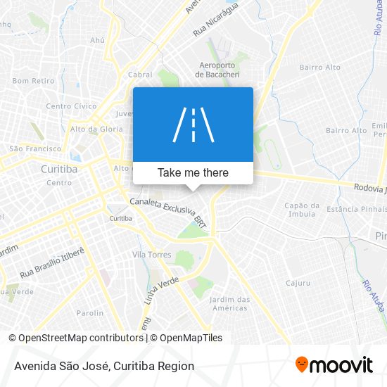 Mapa Avenida São José