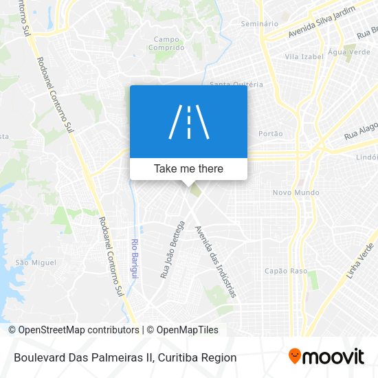 Boulevard Das Palmeiras II map
