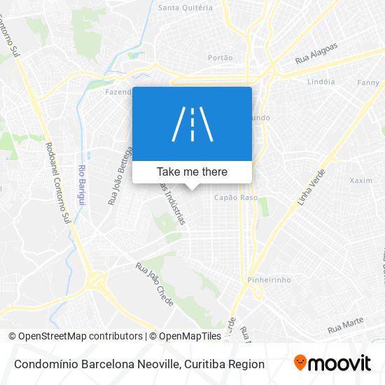 Condomínio Barcelona Neoville map