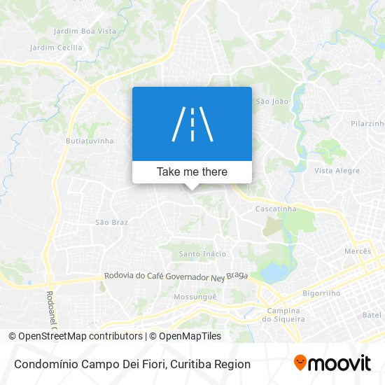 Condomínio Campo Dei Fiori map