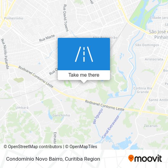Condomínio Novo Bairro map