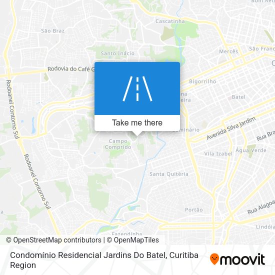 Condomínio Residencial Jardins Do Batel map