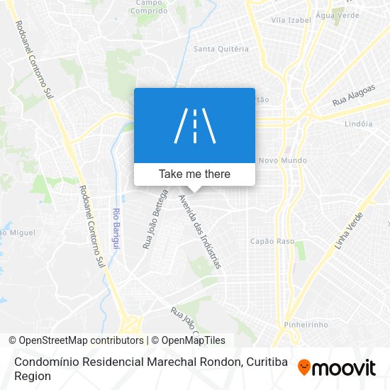 Condomínio Residencial Marechal Rondon map