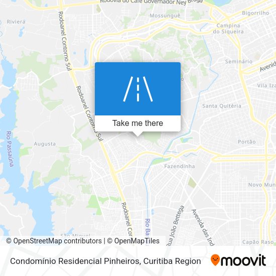Condomínio Residencial Pinheiros map