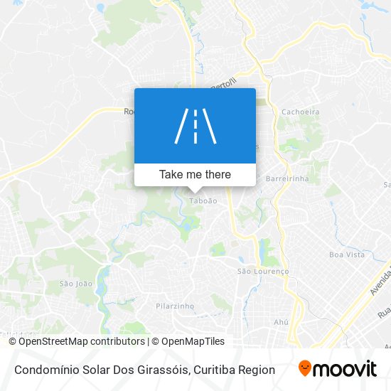 Condomínio Solar Dos Girassóis map