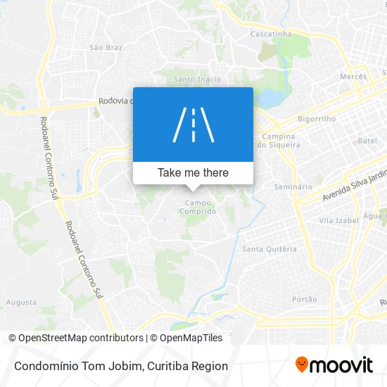 Condomínio Tom Jobim map