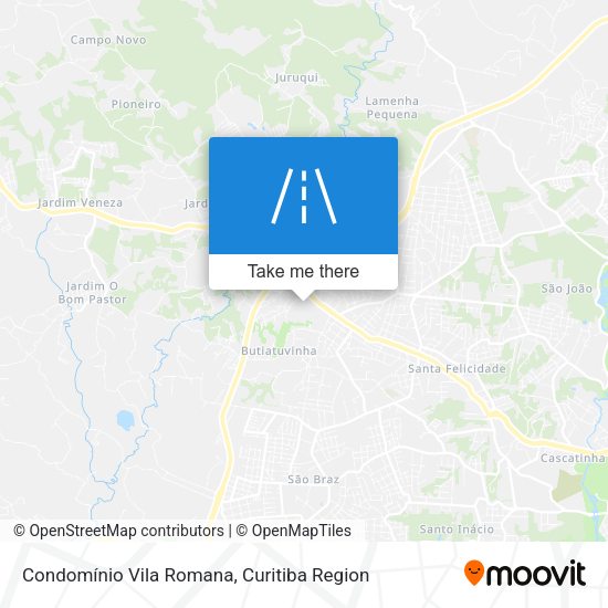 Condomínio Vila Romana map