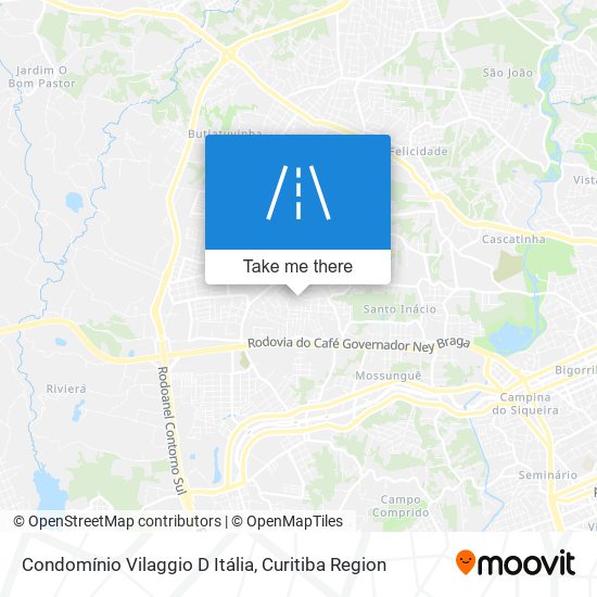Condomínio Vilaggio D Itália map