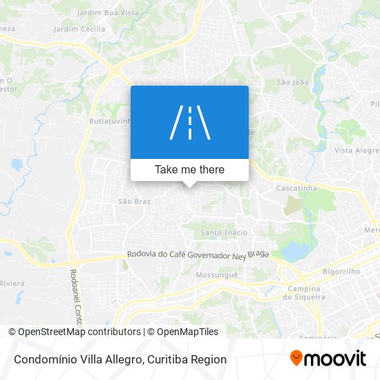 Condomínio Villa Allegro map