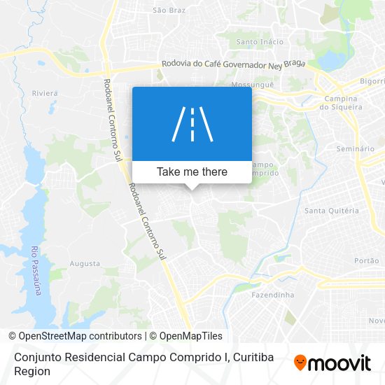 Conjunto Residencial Campo Comprido I map