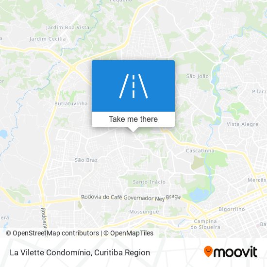 La Vilette Condomínio map