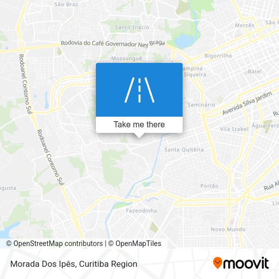 Morada Dos Ipês map