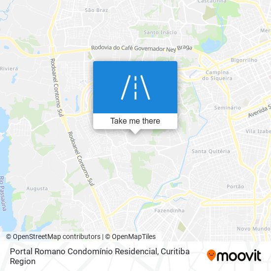 Mapa Portal Romano Condomínio Residencial