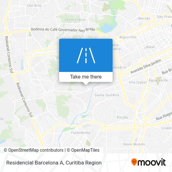 Residencial Barcelona A map