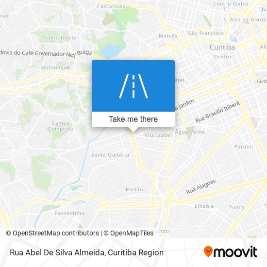 Rua Abel De Silva Almeida map