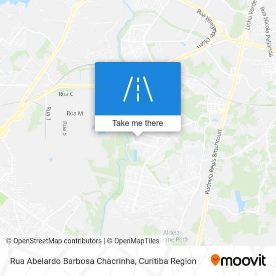 Rua Abelardo Barbosa Chacrinha map