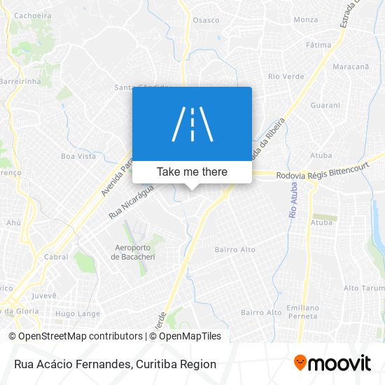 Rua Acácio Fernandes map