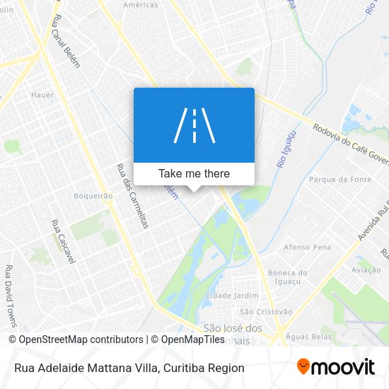 Rua Adelaide Mattana Villa map