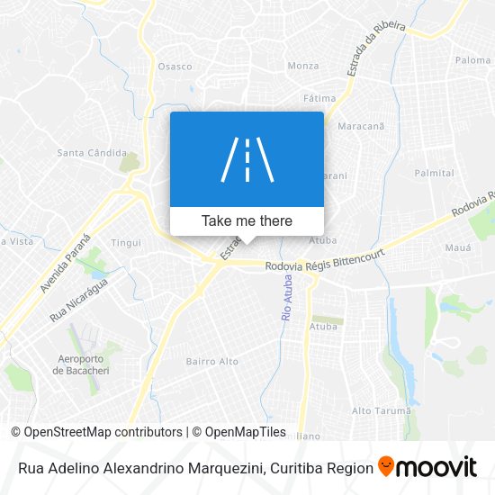 Rua Adelino Alexandrino Marquezini map