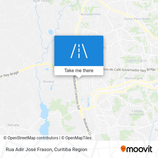Rua Adir José Frason map