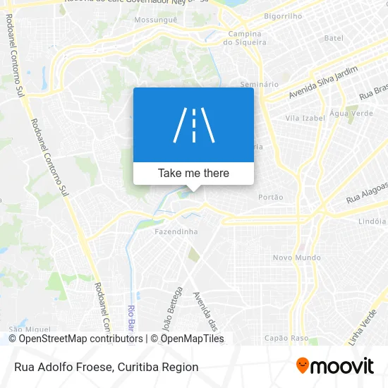 Rua Adolfo Froese map