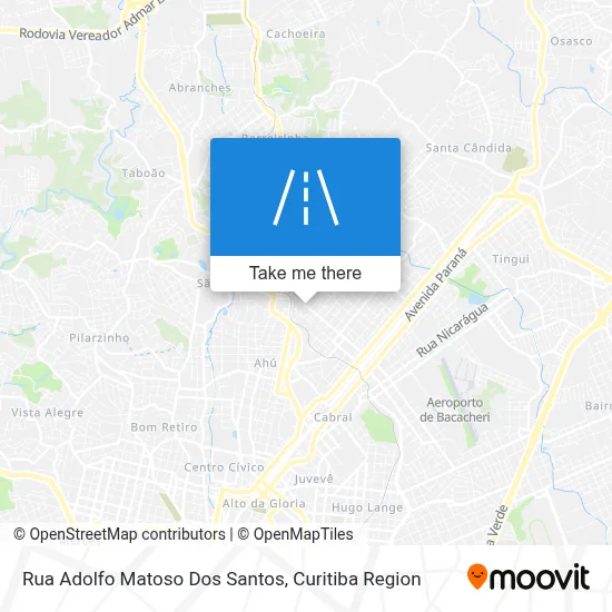 Rua Adolfo Matoso Dos Santos map