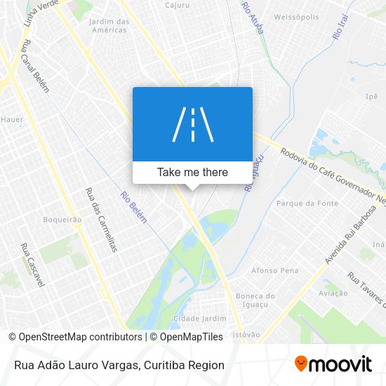 Rua Adão Lauro Vargas map
